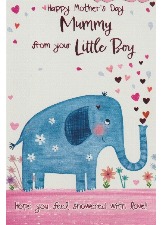 Happy Mother's Day Mummy From Your Little Boy